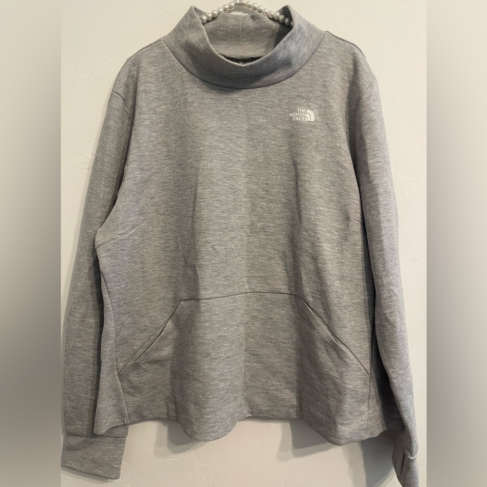 The north face women’s gray pullover XXL-c